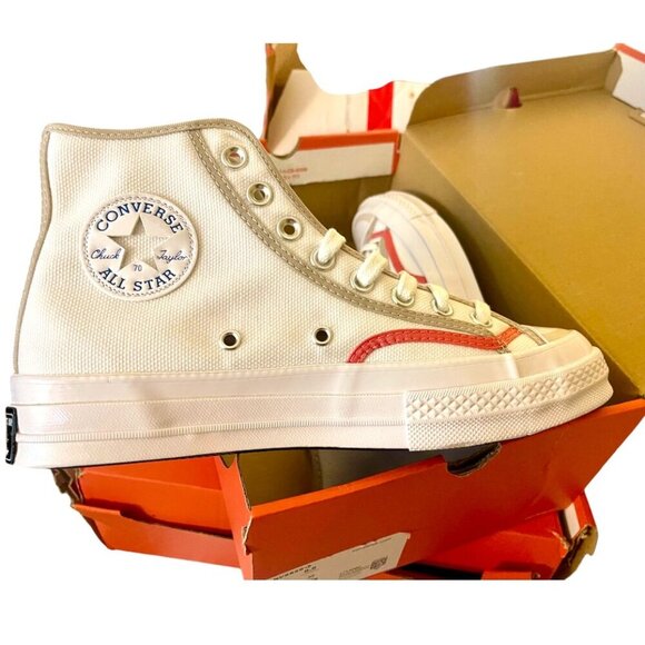 Converse Chuck 70 Varsity Hybrid White/String M6.5 W8.5 NIB - Picture 5 of 12